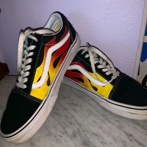 Vans Flame Old Skool Shoe